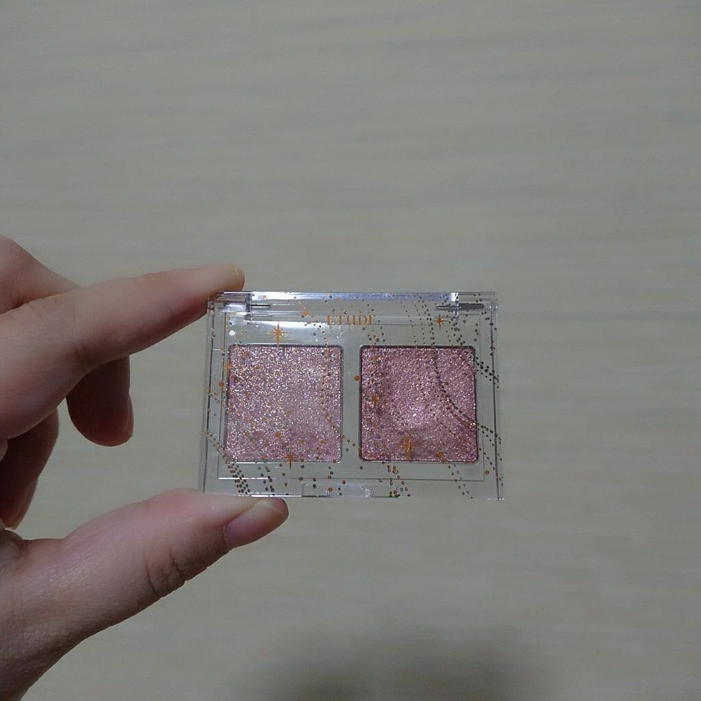 グリッタースノー エアームースアイズパレット/ETUDE/アイシャドウパレットを使ったクチコミ(1枚目)