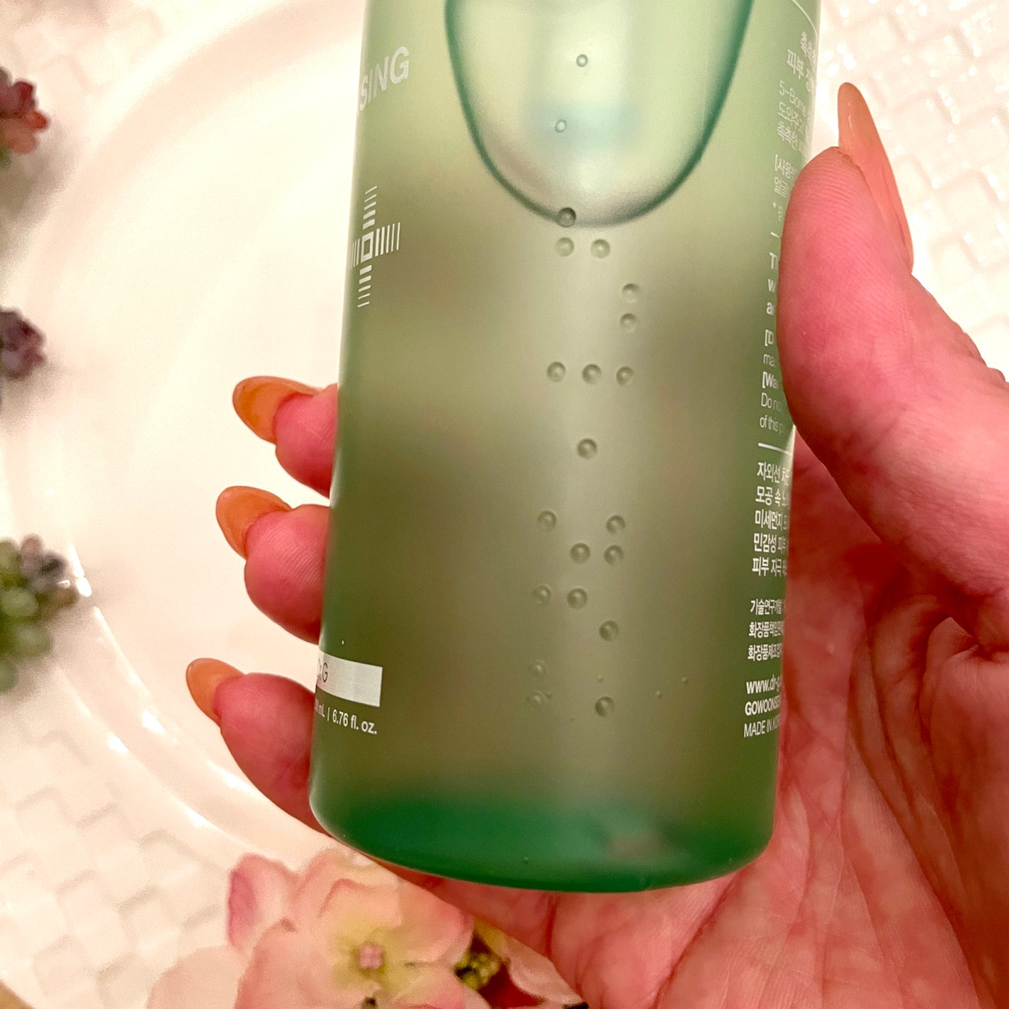 弱酸性クレンジングジェルフォーム/Dr.G/その他洗顔料を使ったクチコミ(1枚目)