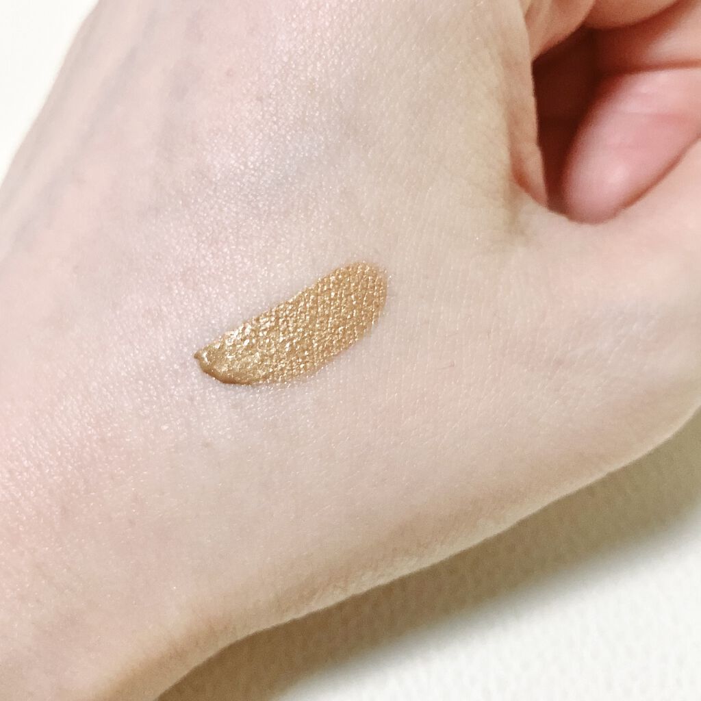 カレンデュラアイシャドウリキッド 0C04 サンドベージュ/SHIRO/リキッドアイシャドウを使ったクチコミ（2枚目）