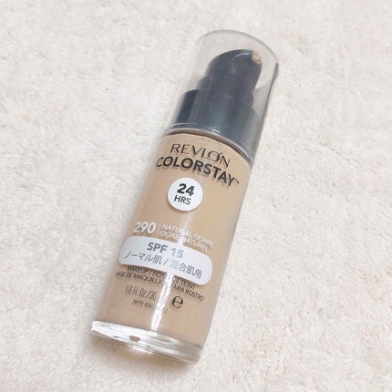 カラーステイ メイクアップ/REVLON/リキッドファンデーションを使ったクチコミ(1枚目)