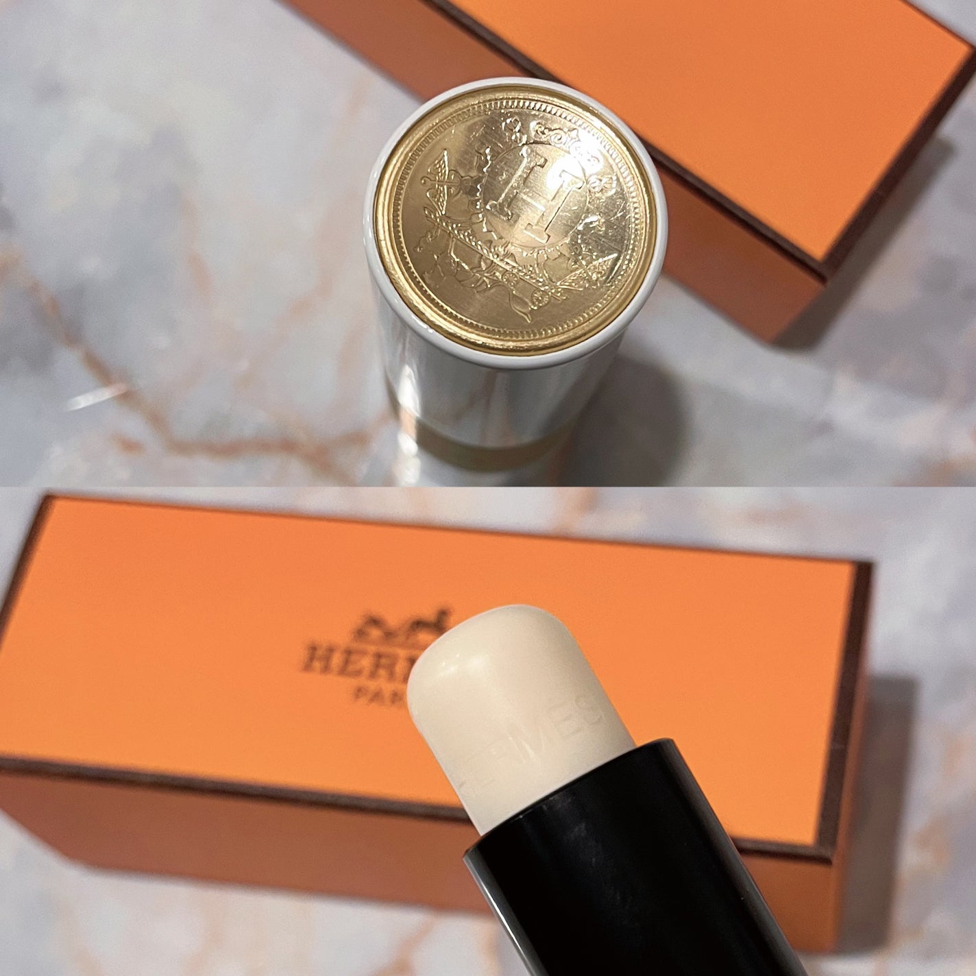 ルージュ エルメス ボーム ドゥ ソワン プール レ レーヴル/エルメス/リップバームを使ったクチコミ(2枚目)