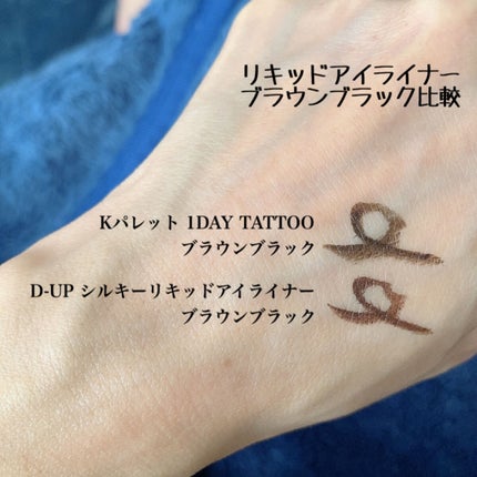 シルキーリキッドアイライナーWP/D-UP/リキッドアイライナーを使ったクチコミ(3枚目)