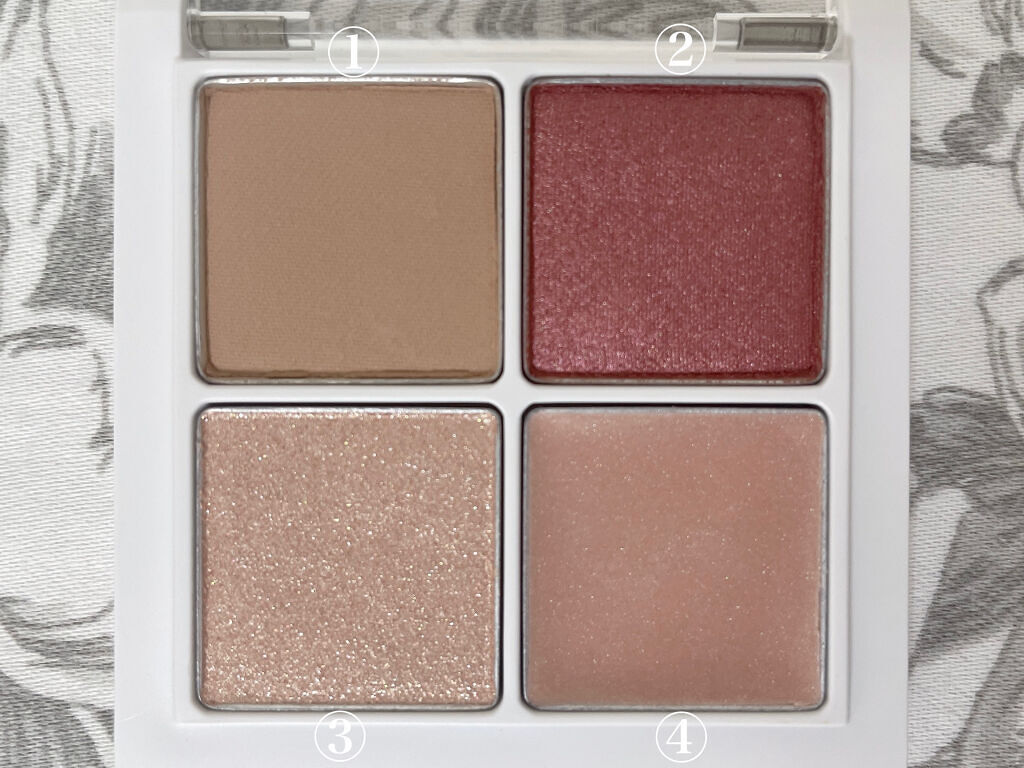 THE アイパレR/b idol/アイシャドウパレットを使ったクチコミ（3枚目）