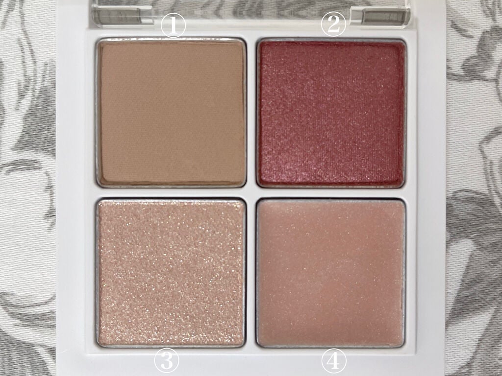 THE アイパレR/b idol/アイシャドウパレットを使ったクチコミ(3枚目)