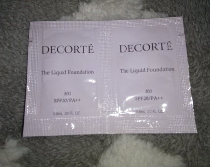ザ リキッドファンデーション/DECORTÉ/リキッドファンデーションを使ったクチコミ(1枚目)
