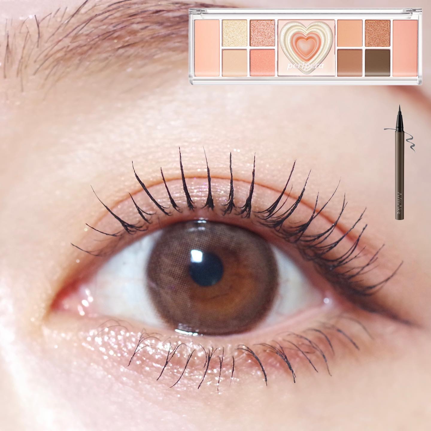 エーメイク マットリキッドアイライナー /A/mAke/リキッドアイライナーを使ったクチコミ（1枚目）