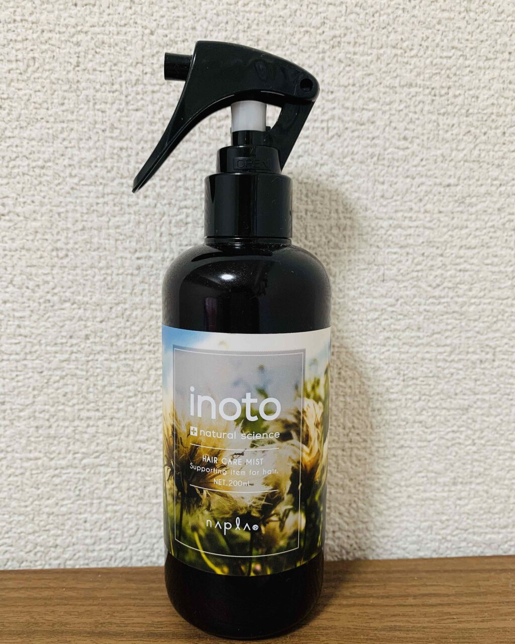 イノート ヘアケアミスト/N./プレスタイリング・寝ぐせ直しを使ったクチコミ（1枚目）
