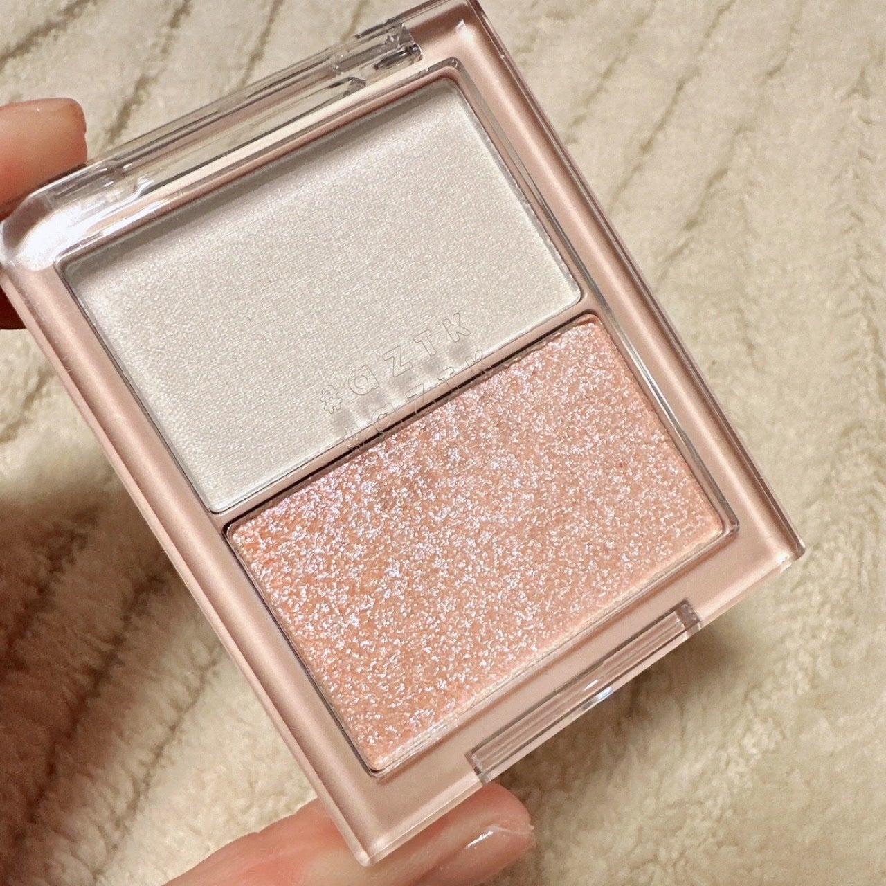 N&D パールハイライト/aZTK/パウダーハイライトを使ったクチコミ(4枚目)