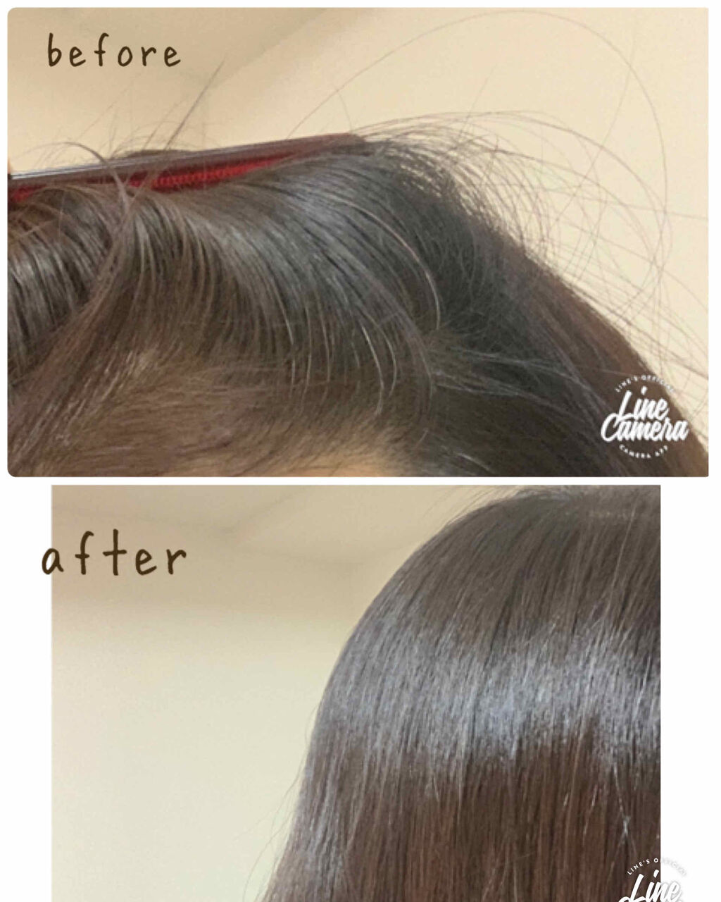 泡カラー 白髪用/ブローネ/ヘアカラーを使ったクチコミ（2枚目）