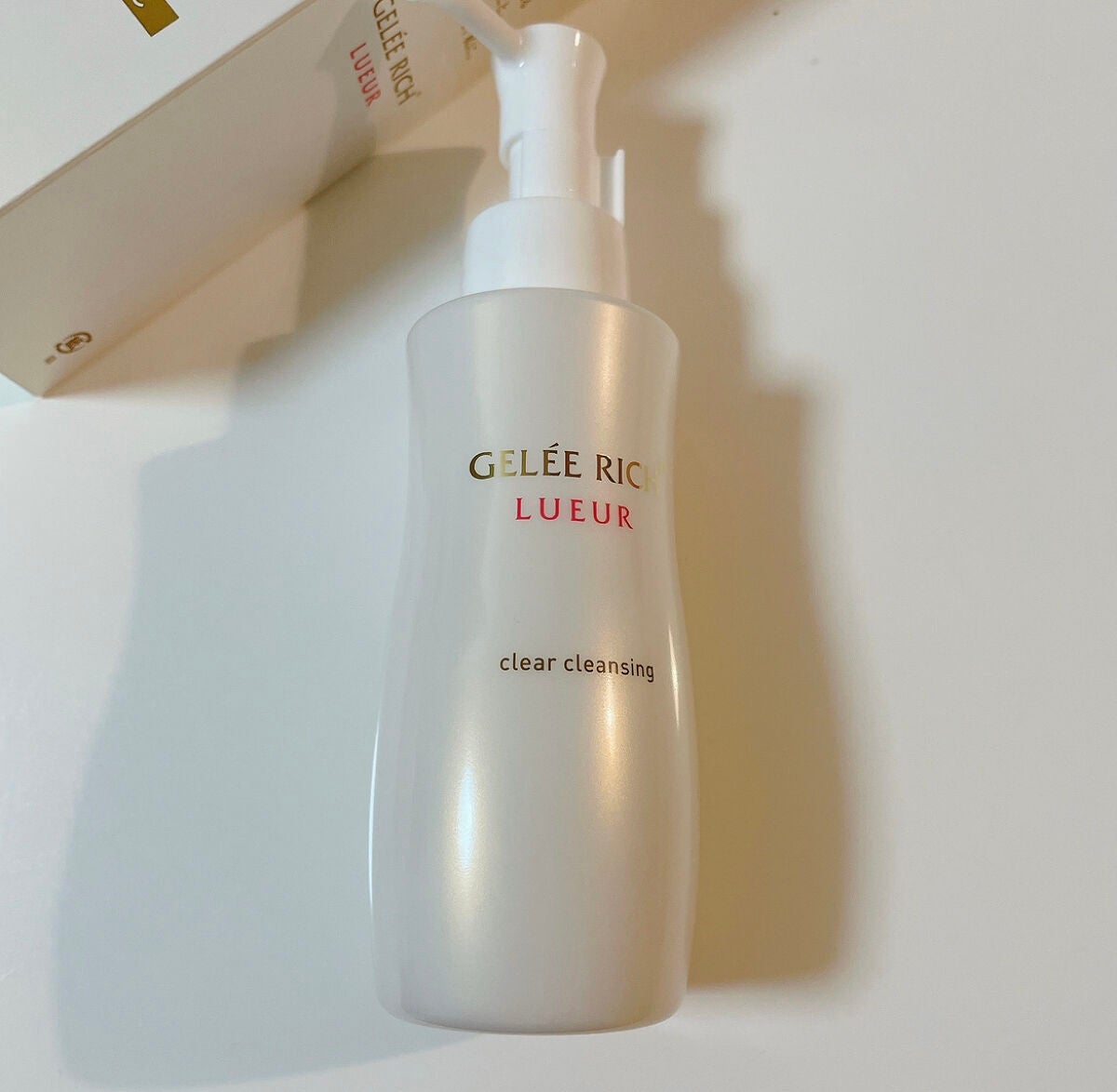 リュール クリアクレンジング/ジュレリッチ/クレンジングジェルを使ったクチコミ(1枚目)
