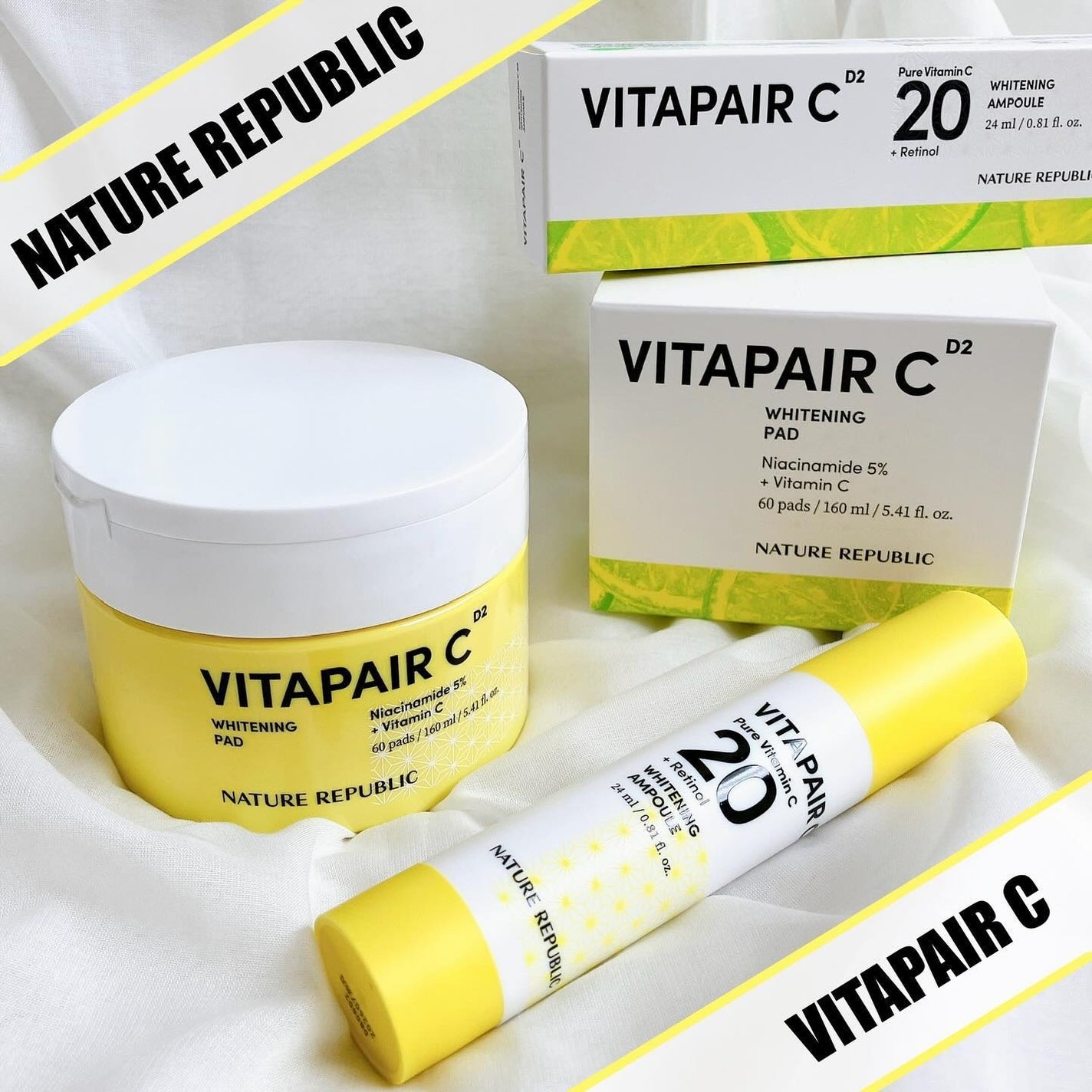 ビタペアC ビタレチ美容液/ネイチャーリパブリック/美容液を使ったクチコミ(1枚目)