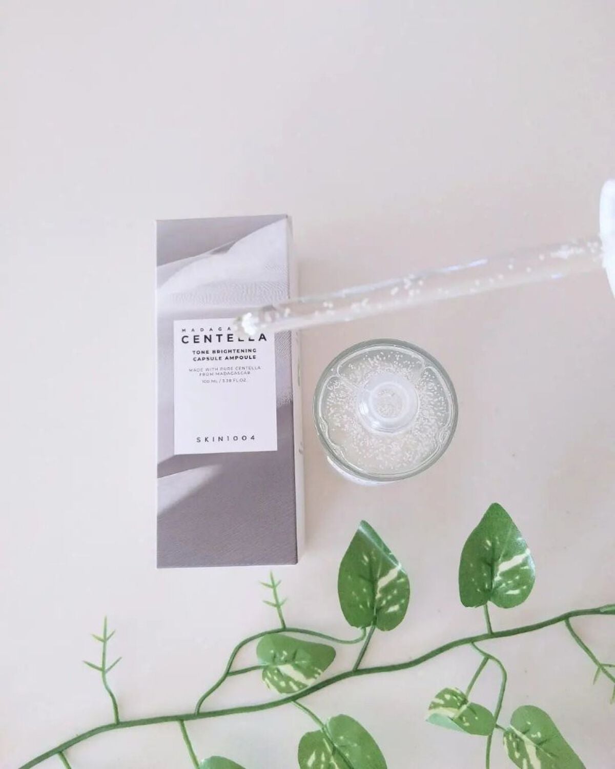 トーンブライトニング カプセルアンプル/SKIN1004/美容液を使ったクチコミ(2枚目)