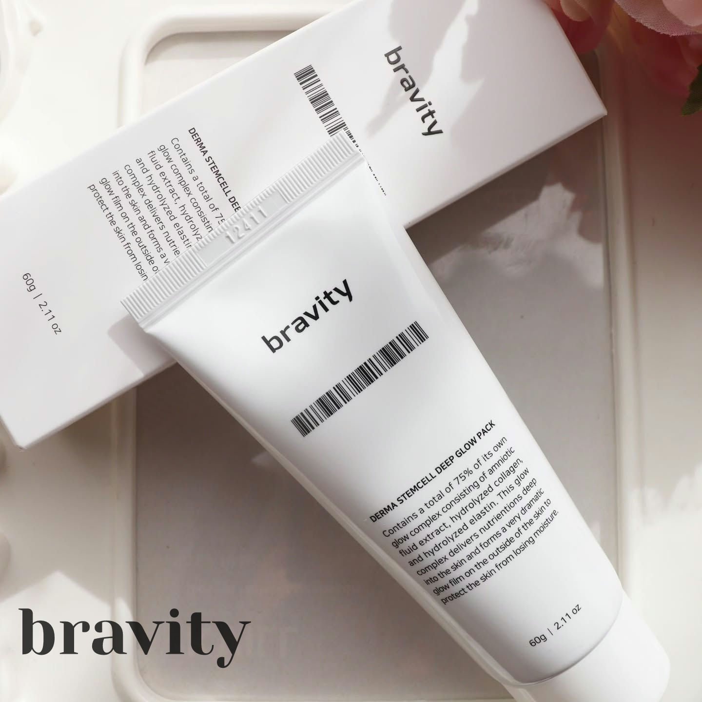 ダーマステムセルディープグローパック/bravity/シートマスク・パックを使ったクチコミ（1枚目）