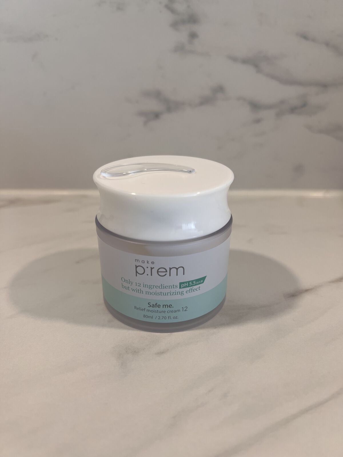 セイフミー リリーフモイスチャークリーム12/make prem/フェイスクリームを使ったクチコミ（1枚目）