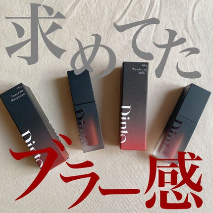 ブラーフィニシュリップティント/Dinto/リップティントを使ったクチコミ(1枚目)