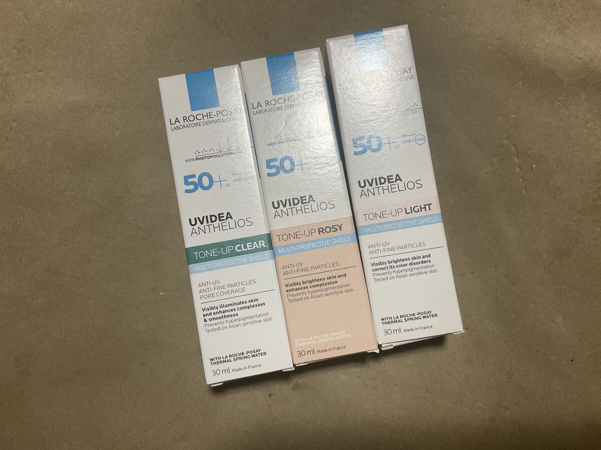UVイデア XL プロテクショントーンアップ/ラ ロッシュ ポゼ/日焼け止めクリームを使ったクチコミ（1枚目）