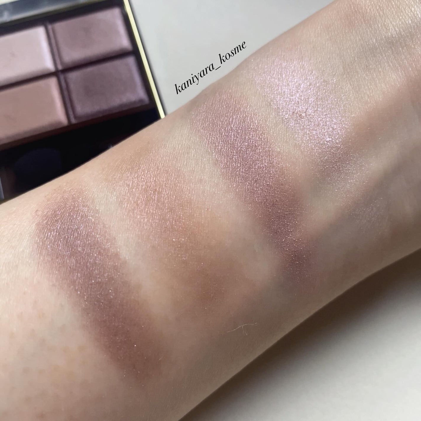 スキニーリッチシャドウ/excel/アイシャドウパレットを使ったクチコミ(4枚目)