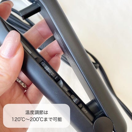 mod's hair スタイリッシュ マイナスイオンストレートアイロン ブラック MHS-2520-Kのクチコミ「これ一本でアレンジし放題💕
________________________
▶︎モッズヘ.....」(3枚目)