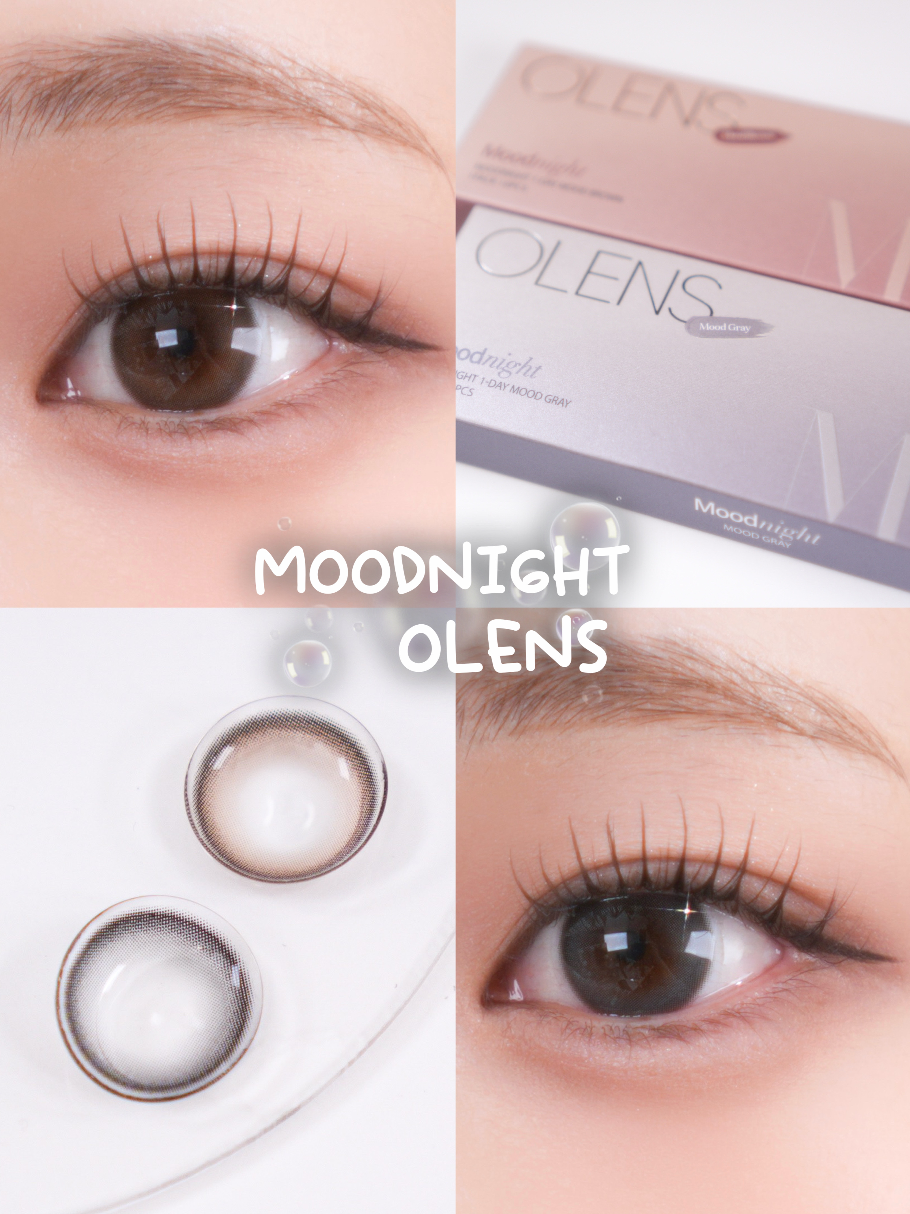 Moodnight 1day/OLENS/ワンデー（１DAY）カラコンを使ったクチコミ（1枚目）