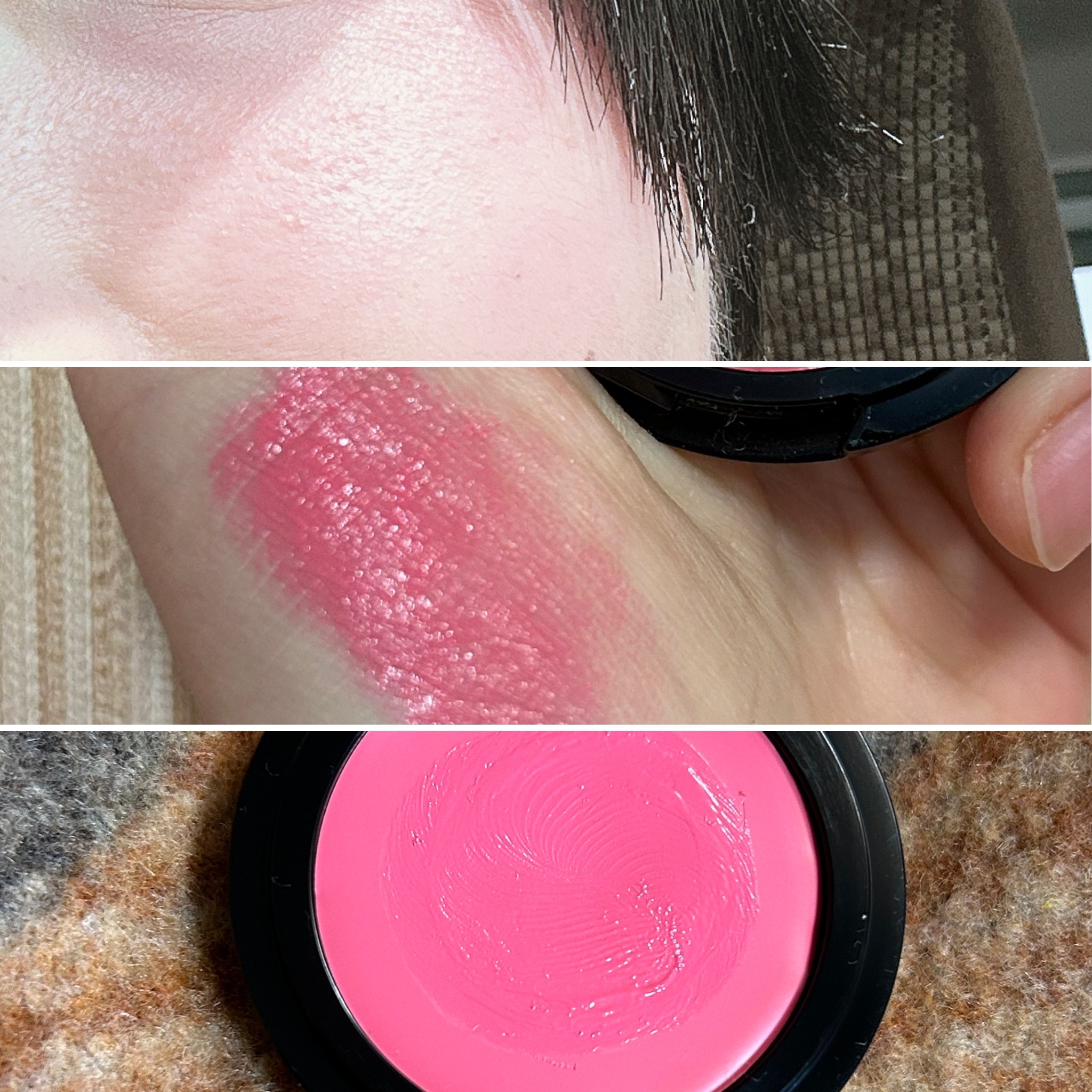 リシェ リップ＆チーククリーム Ｎ/Visée/ジェル・クリームチークを使ったクチコミ（3枚目）