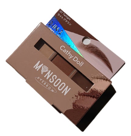 モンスーンアイブロウワックス/CathyDoll/その他アイブロウを使ったクチコミ(7枚目)