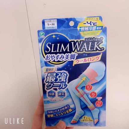 クールおやすみ美脚/SLIMWALK/着圧ソックス・レギンスを使ったクチコミ(1枚目)