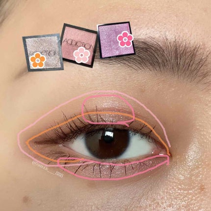 アディクション ザ アイシャドウ/ADDICTION/単色アイシャドウを使ったクチコミ(6枚目)