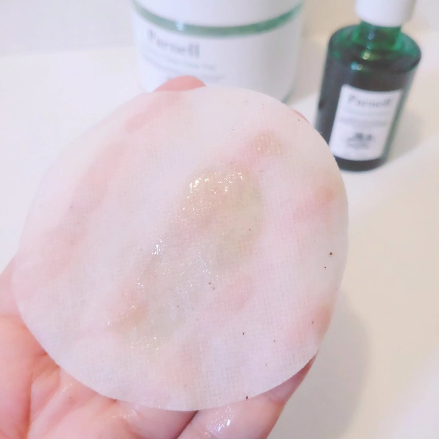 シカマヌ コットンクリアパッド/parnell/トナーパッドを使ったクチコミ(10枚目)