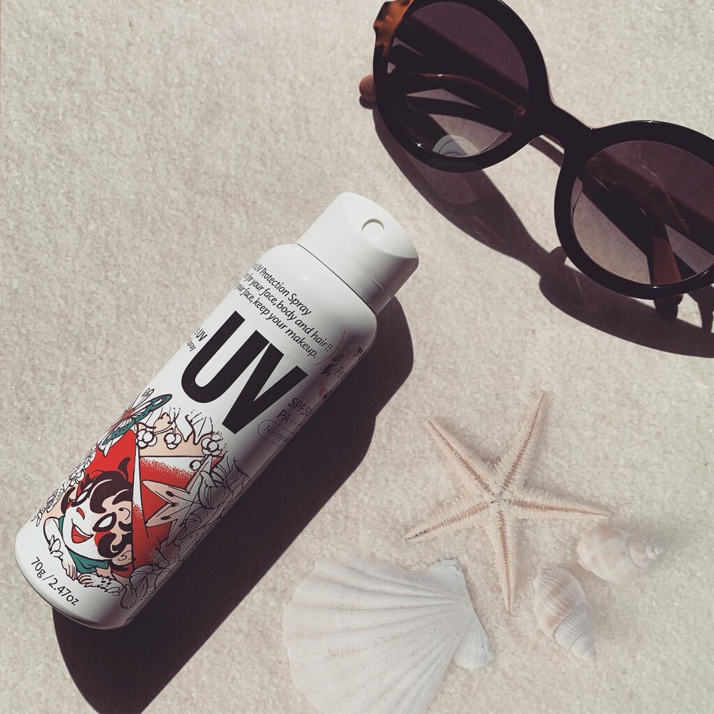 ビベッケの全身まるごとサラサラUVスプレー SPF50+ PA++++ ピンクフローラルの香り/クイックレスポンス/日焼け止め・UVケアを使ったクチコミ（1枚目）