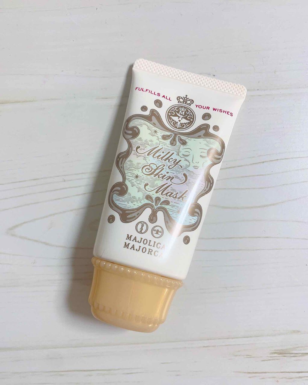 ミルキースキンマスク/MAJOLICA MAJORCA/化粧下地を使ったクチコミ(1枚目)
