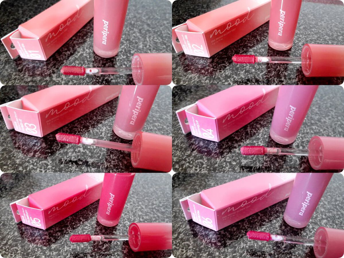 ペリペラ インク ムード グロイ ティント/PERIPERA/リップティントを使ったクチコミ（2枚目）