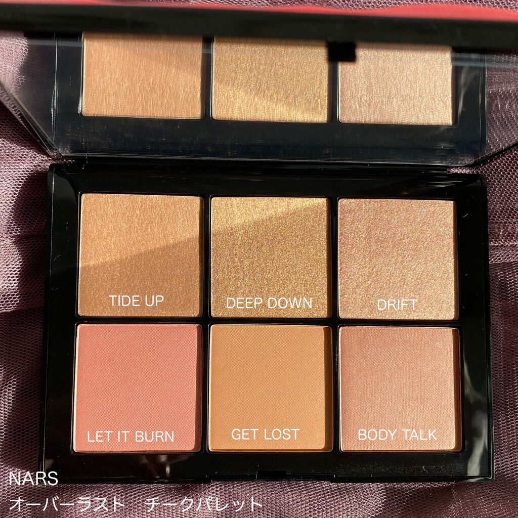 オーバーラスト チークパレット/NARS/パウダーチークを使ったクチコミ(2枚目)