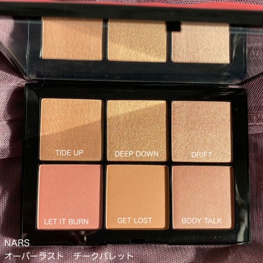 オーバーラスト チークパレット/NARS/パウダーチークを使ったクチコミ（2枚目）