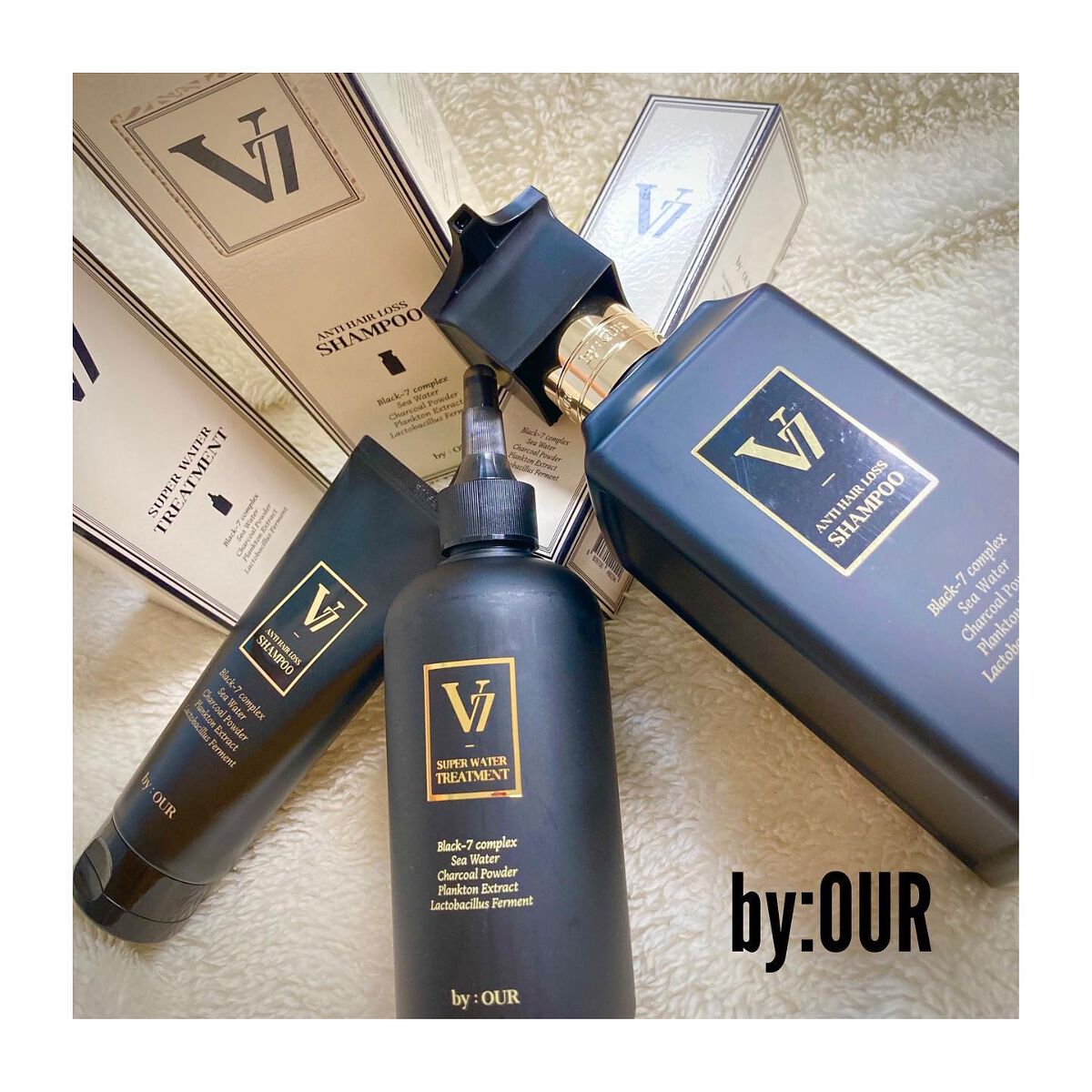 V7 アンチヘアロス シャンプー/by : OUR/サロンシャンプーを使ったクチコミ（1枚目）