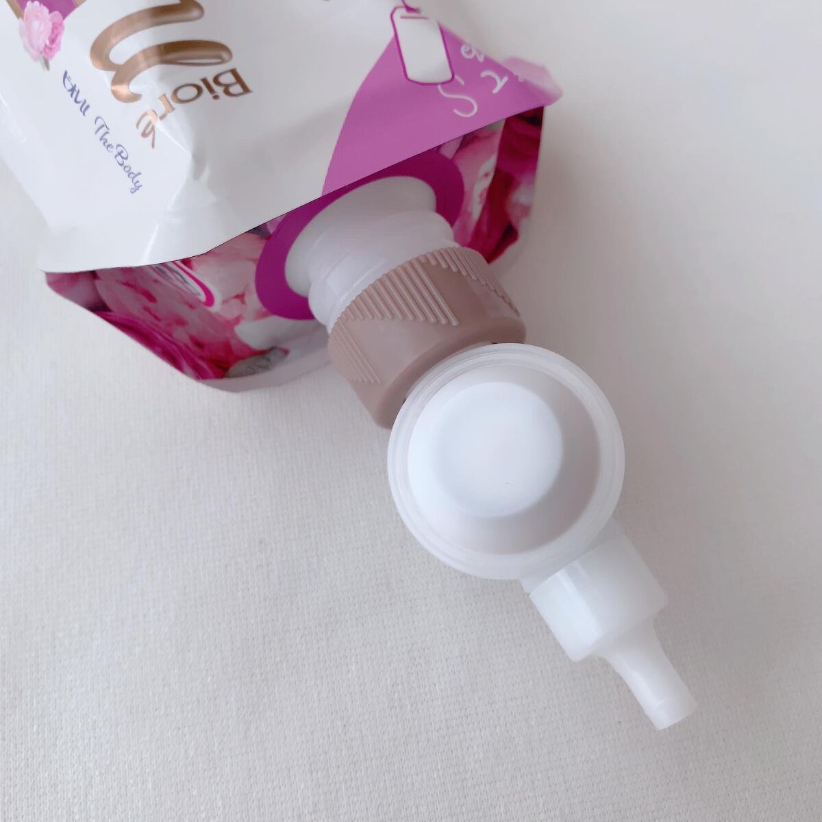 ザ ボディ ぬれた肌に使うボディ乳液 エアリーブーケの香り/ビオレu/ボディミルクを使ったクチコミ（2枚目）