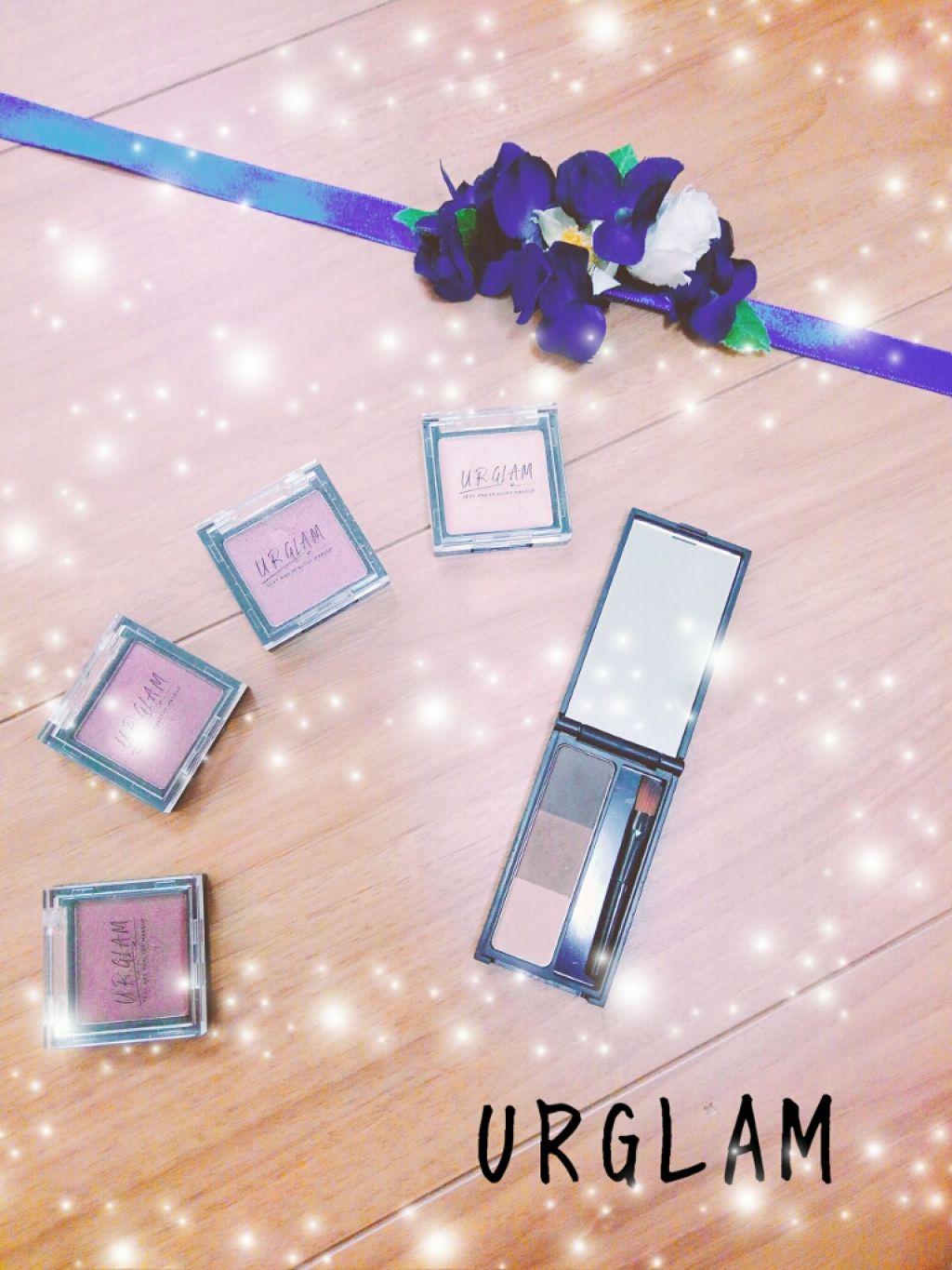 UR GLAM　POWDER EYESHADOW/U R GLAM/単色アイシャドウを使ったクチコミ（1枚目）