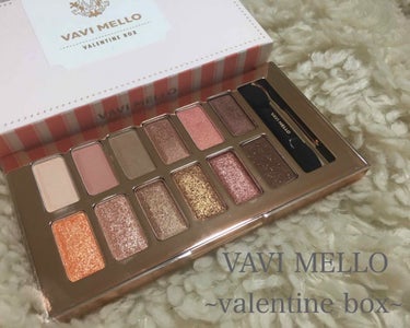 VAVI MELLO ~valentine box~
￥2250 (←私はお店でこの値段で買いました)

ずっとLIPSでみてて欲しいな〜と思っていたものがやっと手に入った...！！(2ヶ月くらい前です