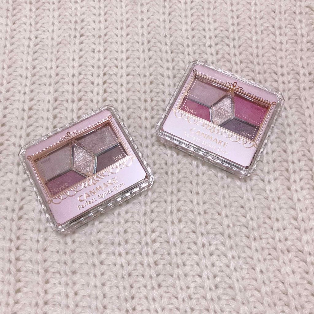 【旧品】パーフェクトスタイリストアイズ/キャンメイク/アイシャドウパレットを使ったクチコミ(1枚目)
