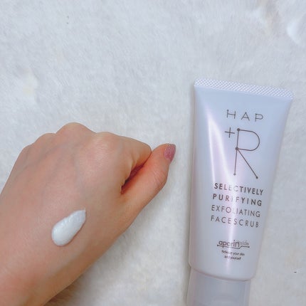 フェイススクラブ /HAP+R/スクラブ・ゴマージュを使ったクチコミ(2枚目)