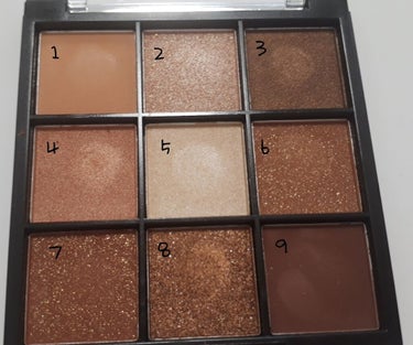 UR GLAM　BLOOMING EYE COLOR PALETTE/U R GLAM/アイシャドウパレットを使ったクチコミ（2枚目）