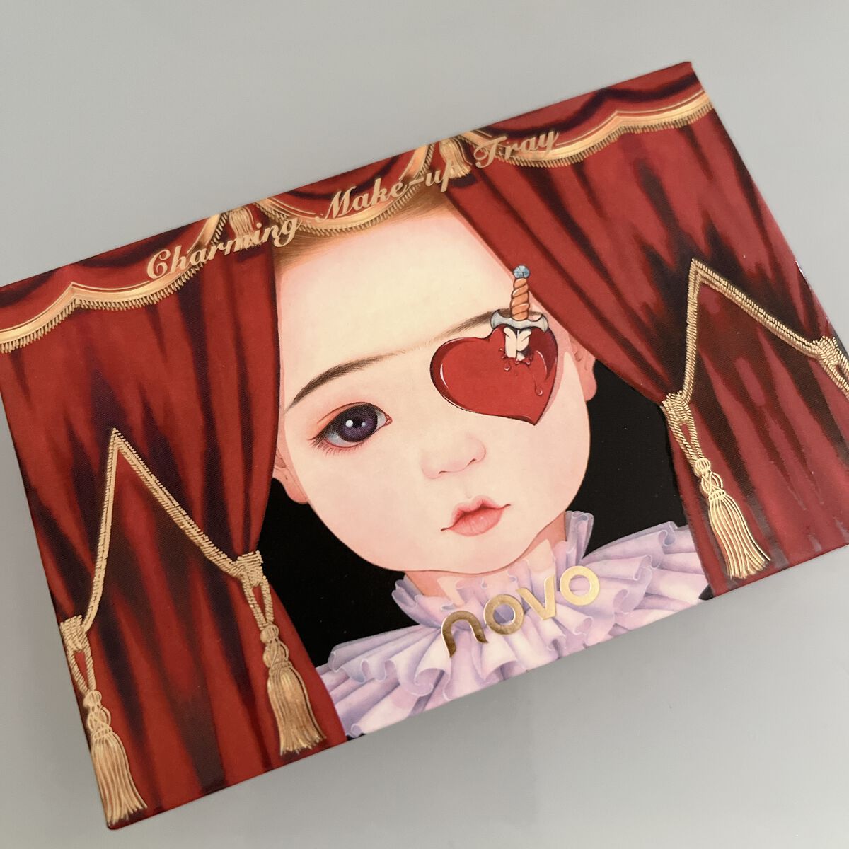 アイシャドウ パレット 8カラー/NOVO/アイシャドウパレットを使ったクチコミ（2枚目）