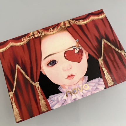 アイシャドウ パレット 8カラー/NOVO/アイシャドウパレットを使ったクチコミ(2枚目)