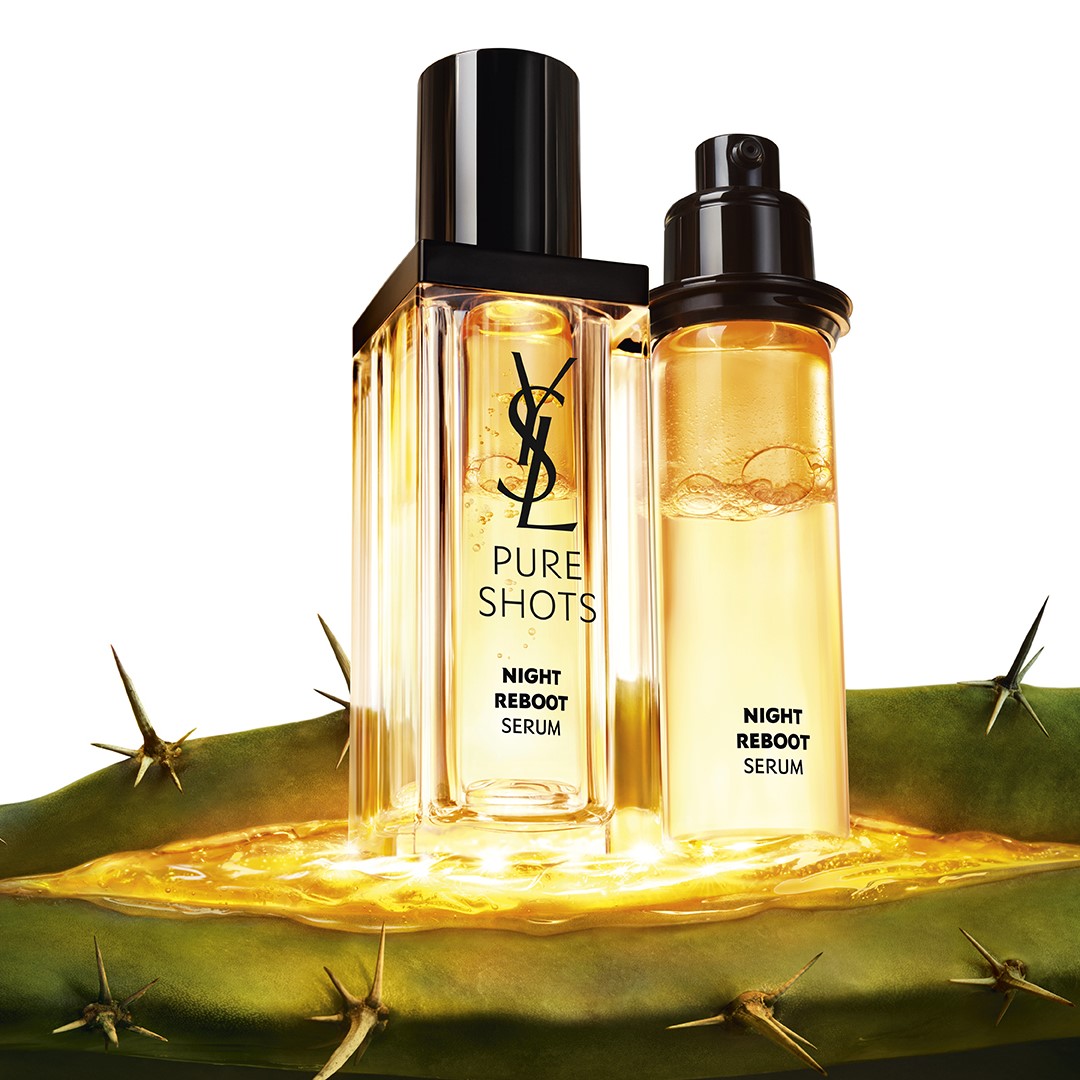 ピュアショット ナイト リチャージセラム/YVES SAINT LAURENT BEAUTE/美容液を使ったクチコミ（1枚目）