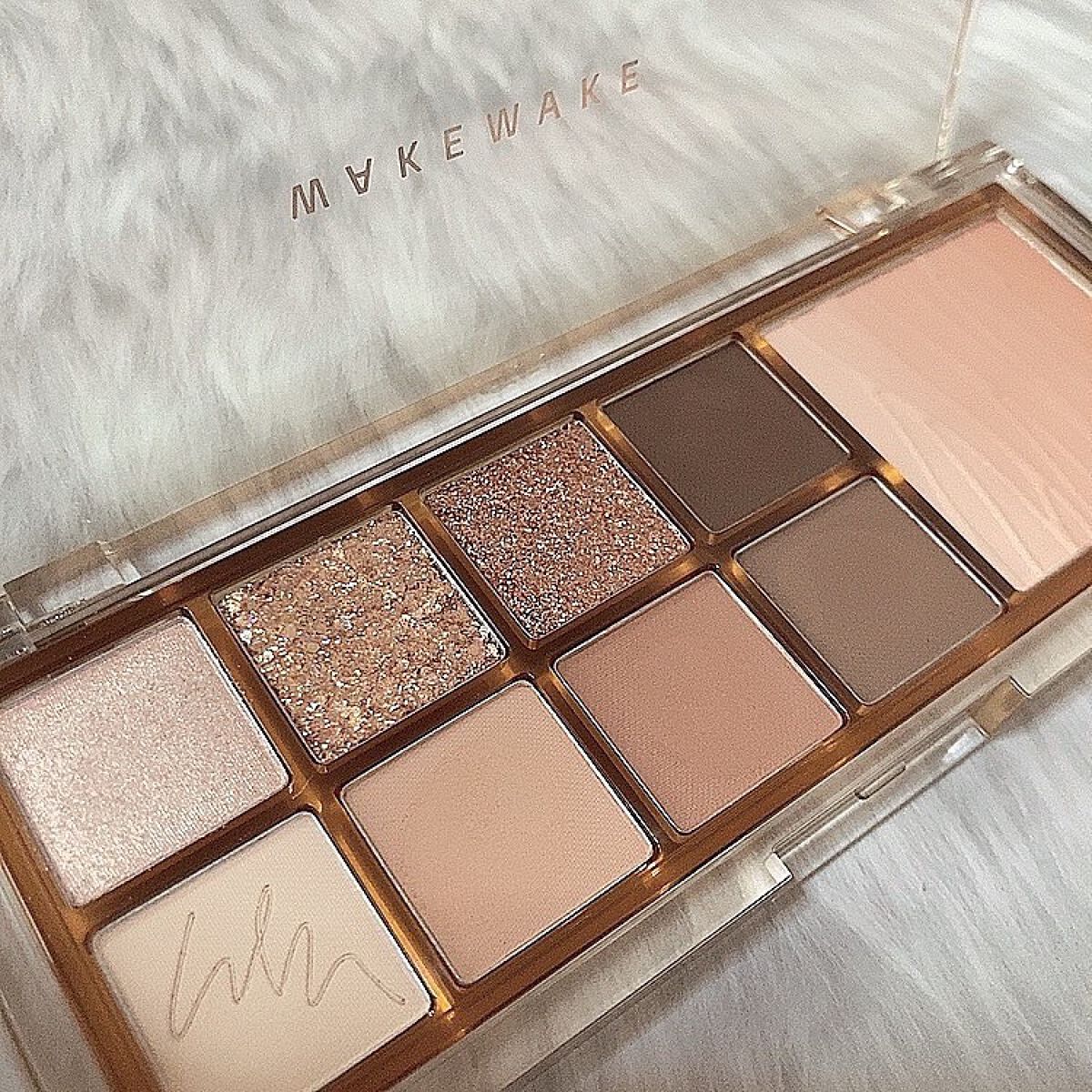 ミックスブラーリングアイパレット/wakemake/マルチパレットを使ったクチコミ(5枚目)