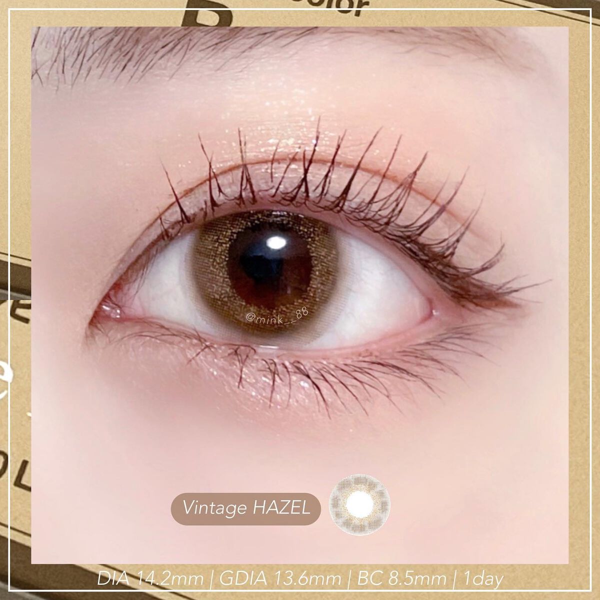 Angelcolor Bambi Series Vintage 1day/AngelColor/ワンデー(1DAY)カラコンを使ったクチコミ(3枚目)