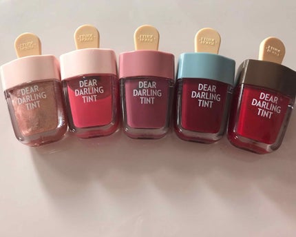 ディアダーリン ウォータージェルティント (アイスティント)/ETUDE/口紅を使ったクチコミ(1枚目)