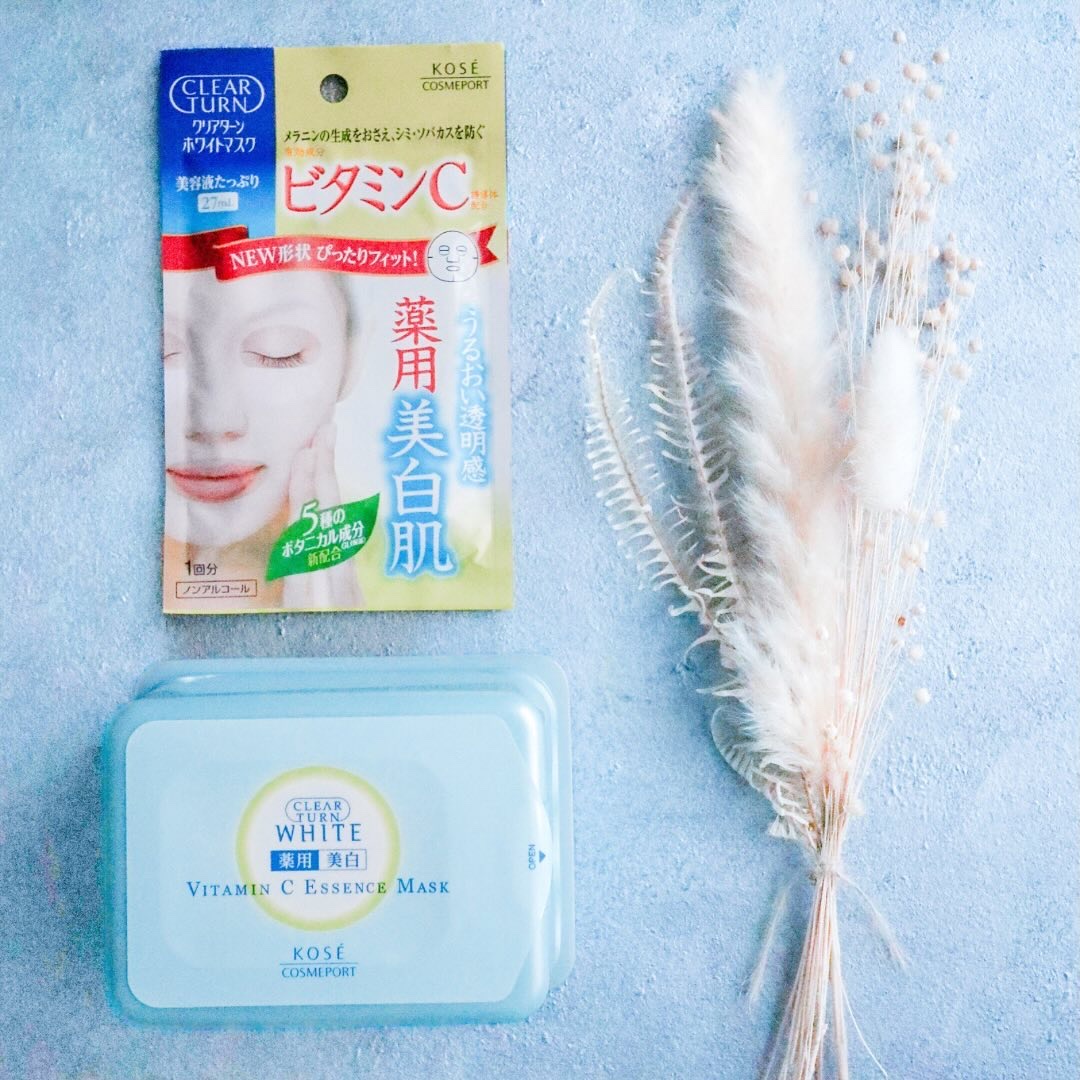 クリアターン ホワイト マスク (ビタミンC)/クリアターン/シートマスク・パックを使ったクチコミ（2枚目）