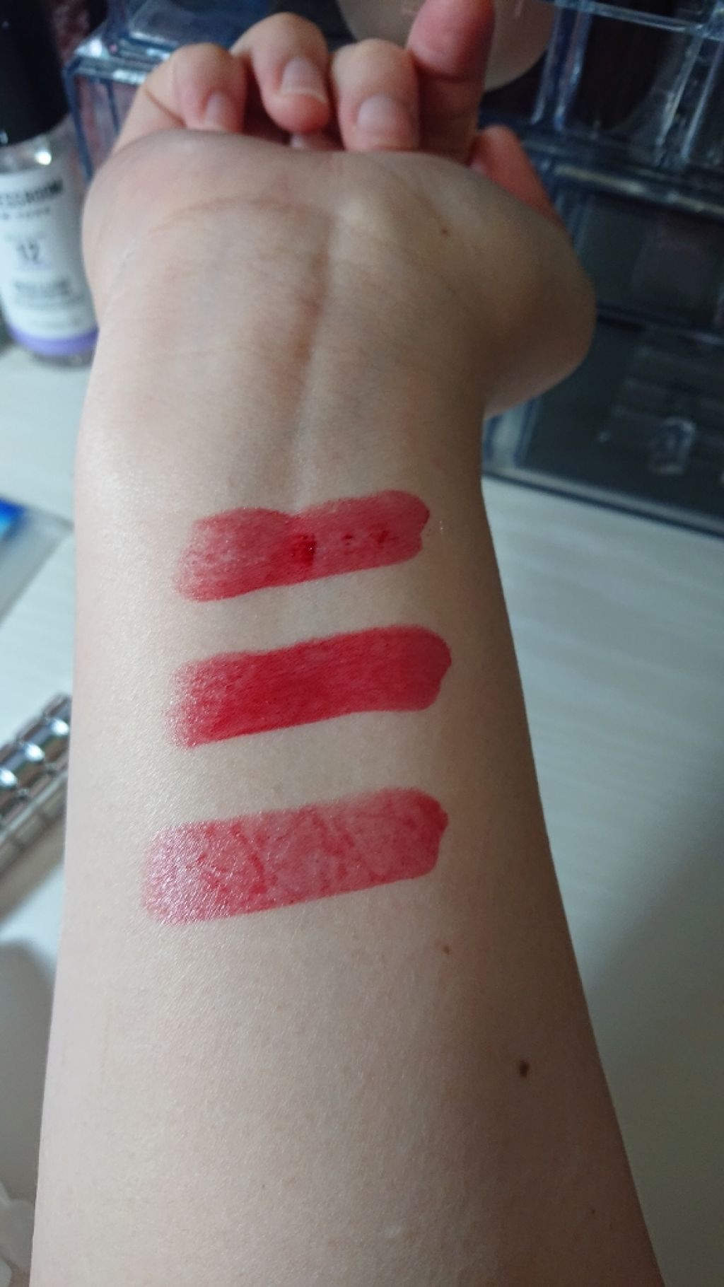 シャインオン/ロレアル パリ/口紅を使ったクチコミ(3枚目)