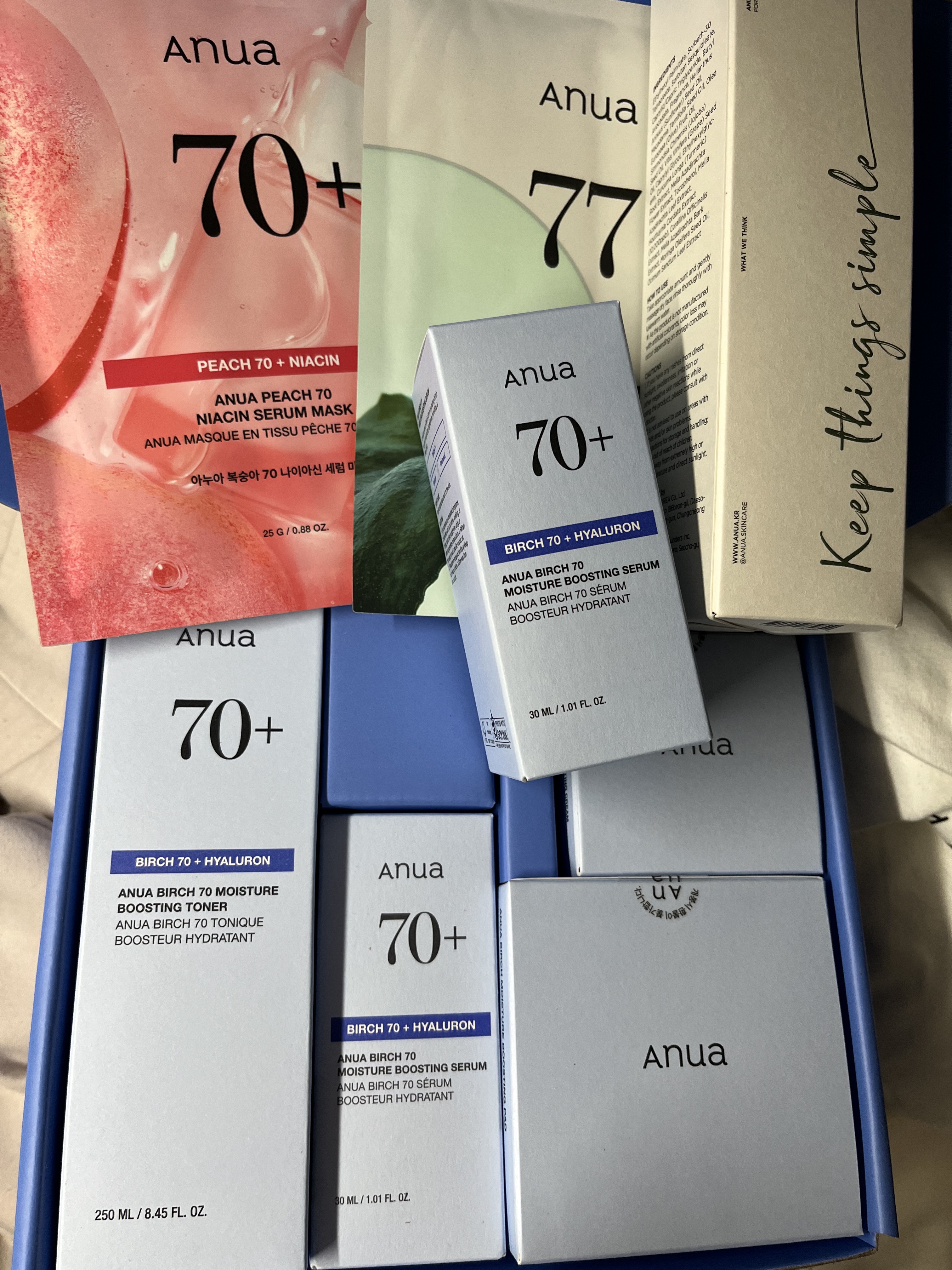 シラカバ 70% 水分ブースティングトナー/Anua/化粧水を使ったクチコミ（2枚目）