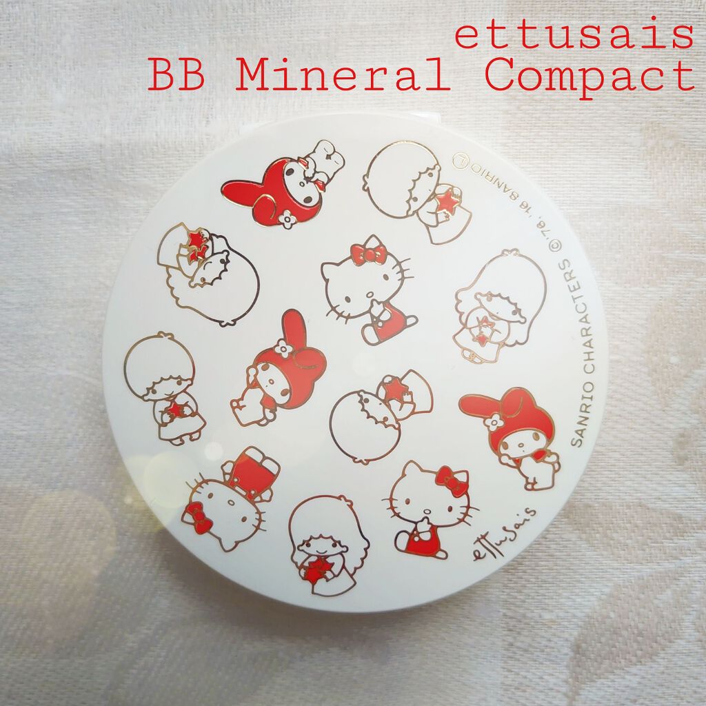 BBミネラルコンパクト/ettusais/パウダーファンデーションを使ったクチコミ(1枚目)